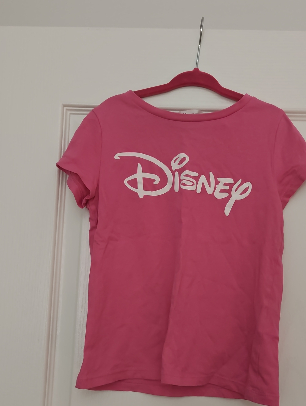 Disney Pink Short Sleeve Logo Tee